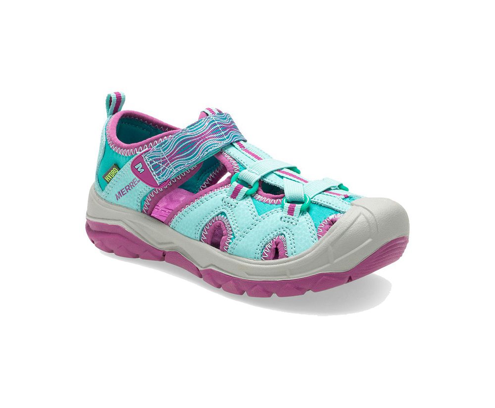 Merrell Sandaler Børn - Hydro Moc - Turkis/Lilla - OXZ483927